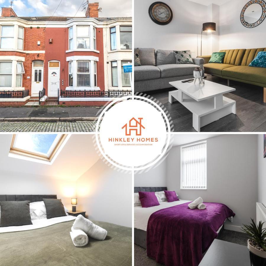 Supersized House 6 Beds Sleeps 14 W Garden & Carpark By Hinkley Homes Short Lets & Serviced Accommodation Liverpool Exterior photo